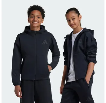 Sweat à Capuche J Z.N.E.FZ Noir