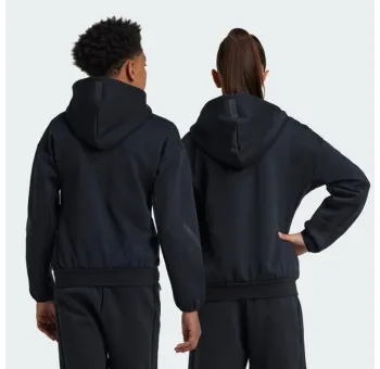 Sweat à Capuche J Z.N.E.FZ Noir