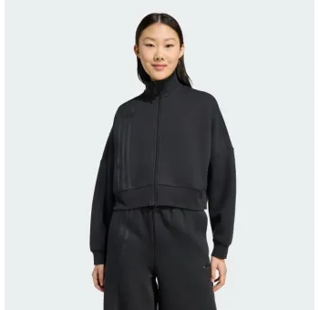 3 STRIPES ZIPUP     BLACK ORG
