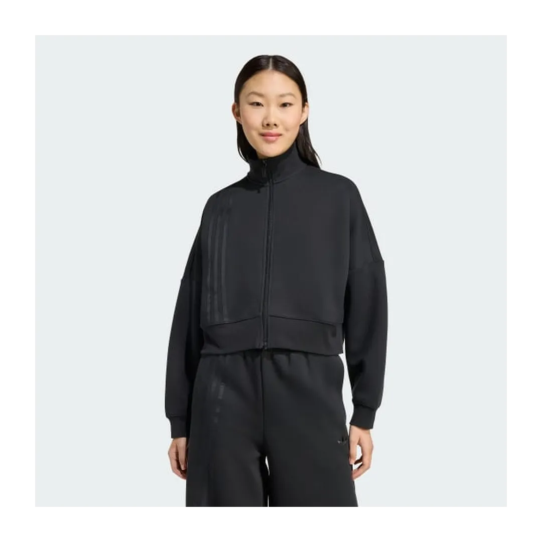 3 STRIPES ZIPUP     BLACK ORG