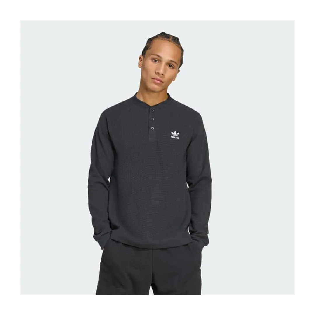 ESSENTIALS LS       BLACK ORG