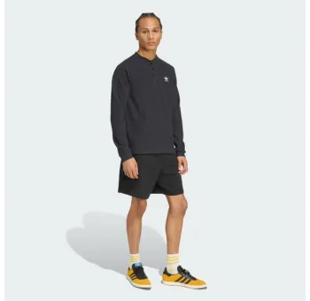 ESSENTIALS LS       BLACK ORG