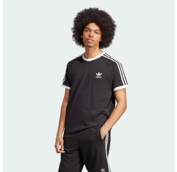 T-shirt 3 bandes Noir – Classique Adidas