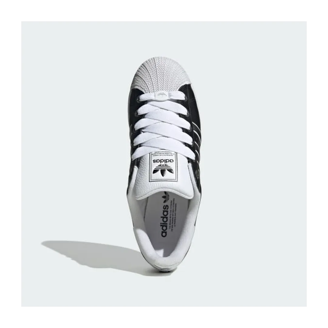 SUPERSTAR II        CBLACKMSILVEFTWWHT ORG