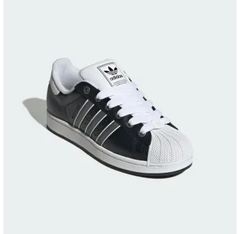 SUPERSTAR II        CBLACKMSILVEFTWWHT ORG