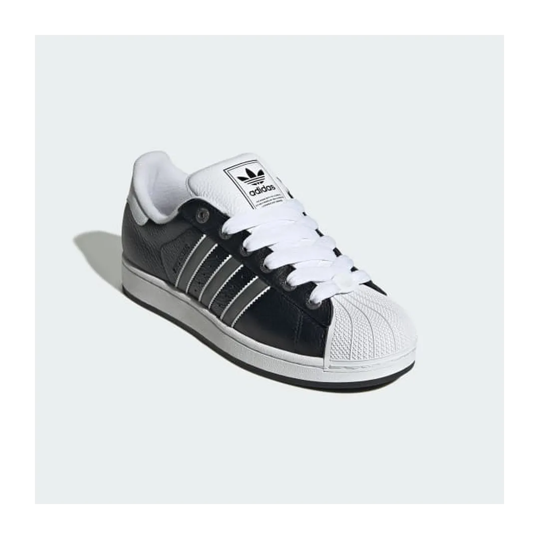 SUPERSTAR II        CBLACKMSILVEFTWWHT ORG