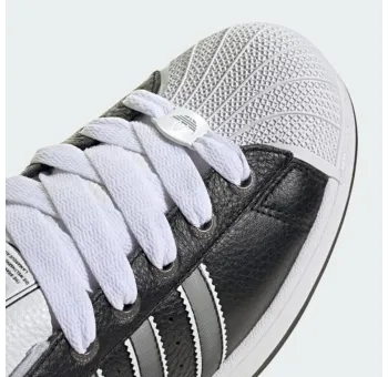 SUPERSTAR II        CBLACKMSILVEFTWWHT ORG