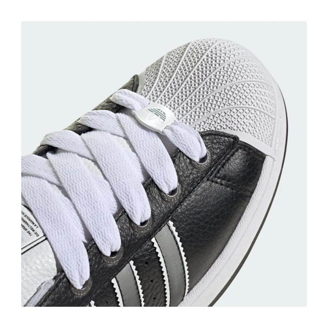 SUPERSTAR II        CBLACKMSILVEFTWWHT ORG
