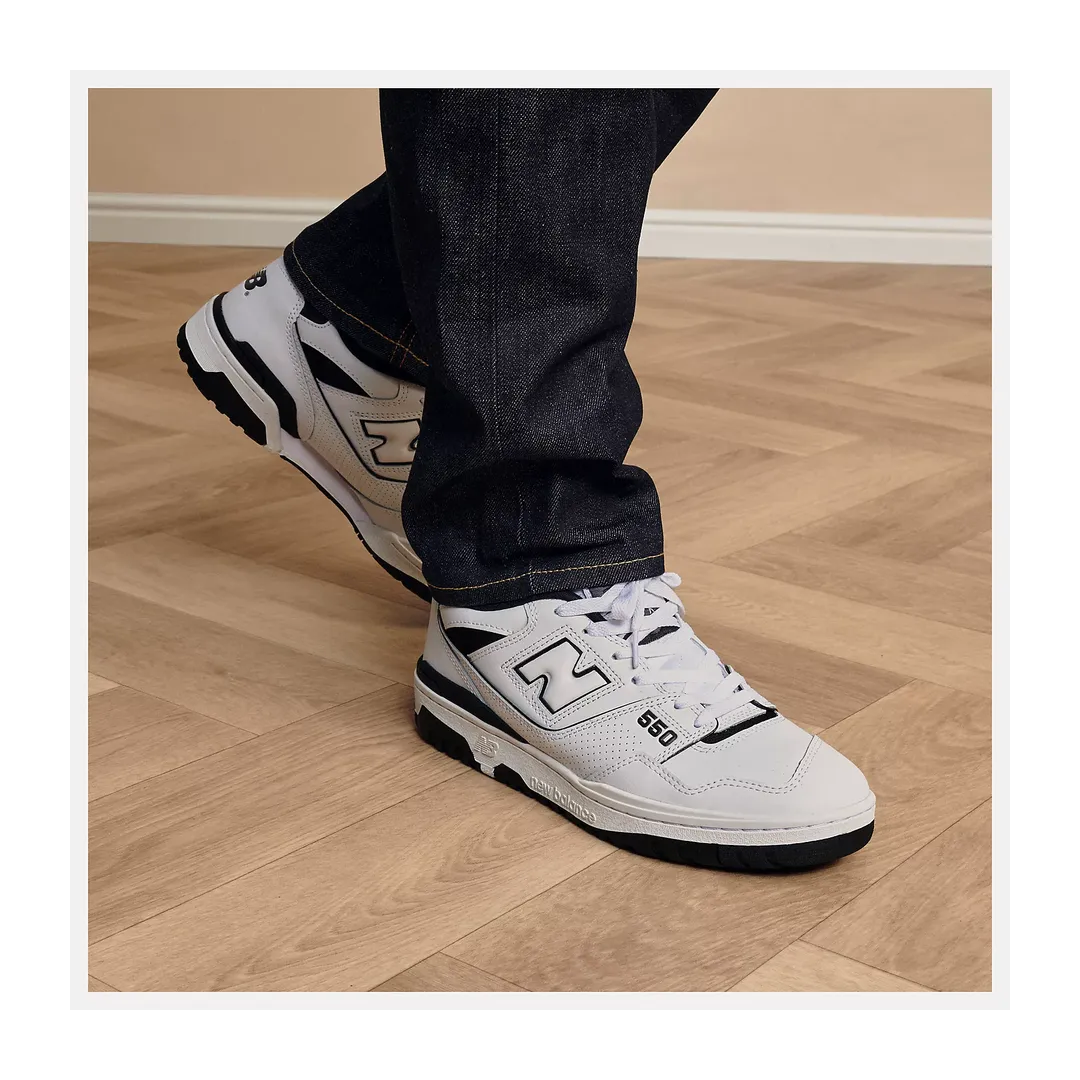 New Balance 550 - Noir/Blanc