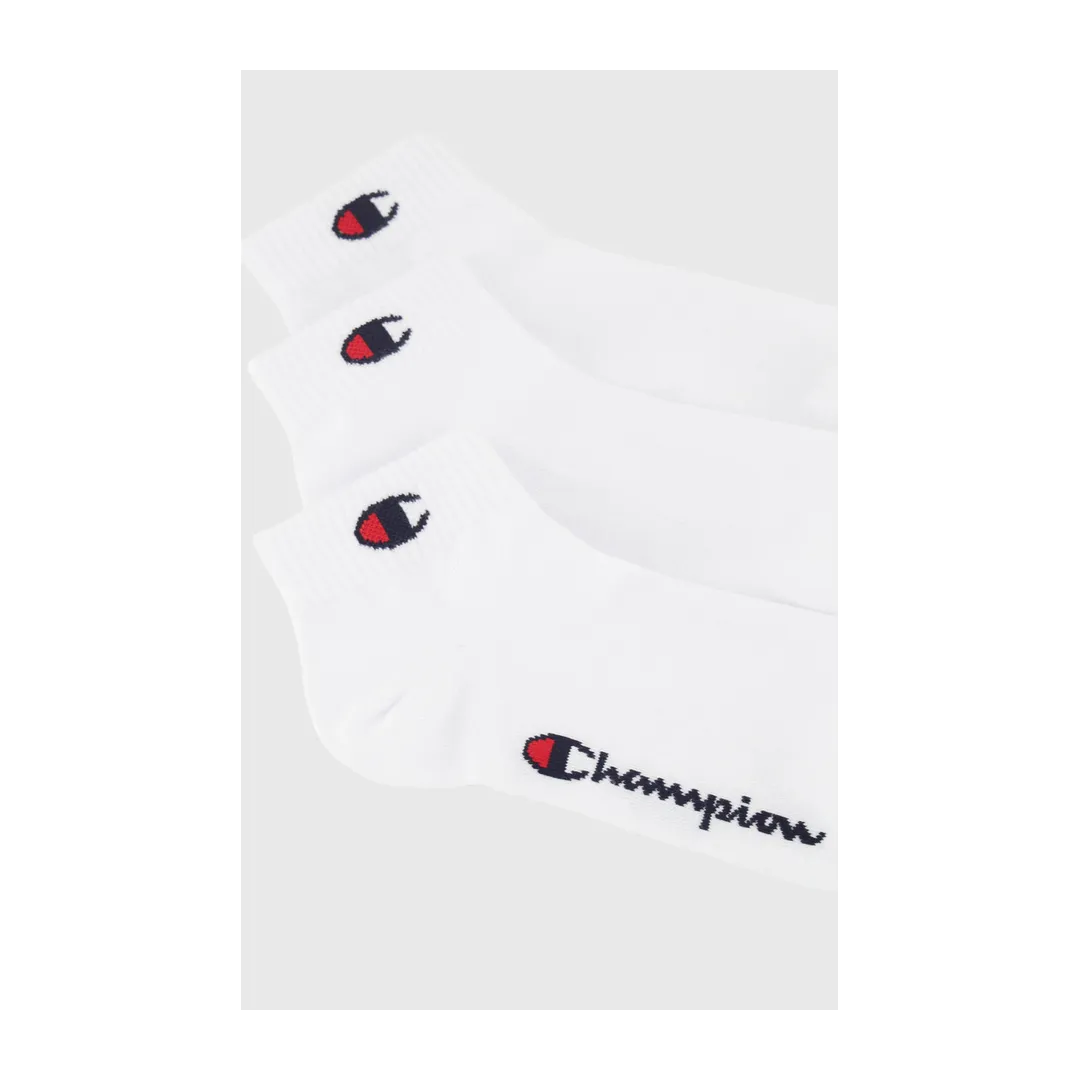 3pk Quarter Socks