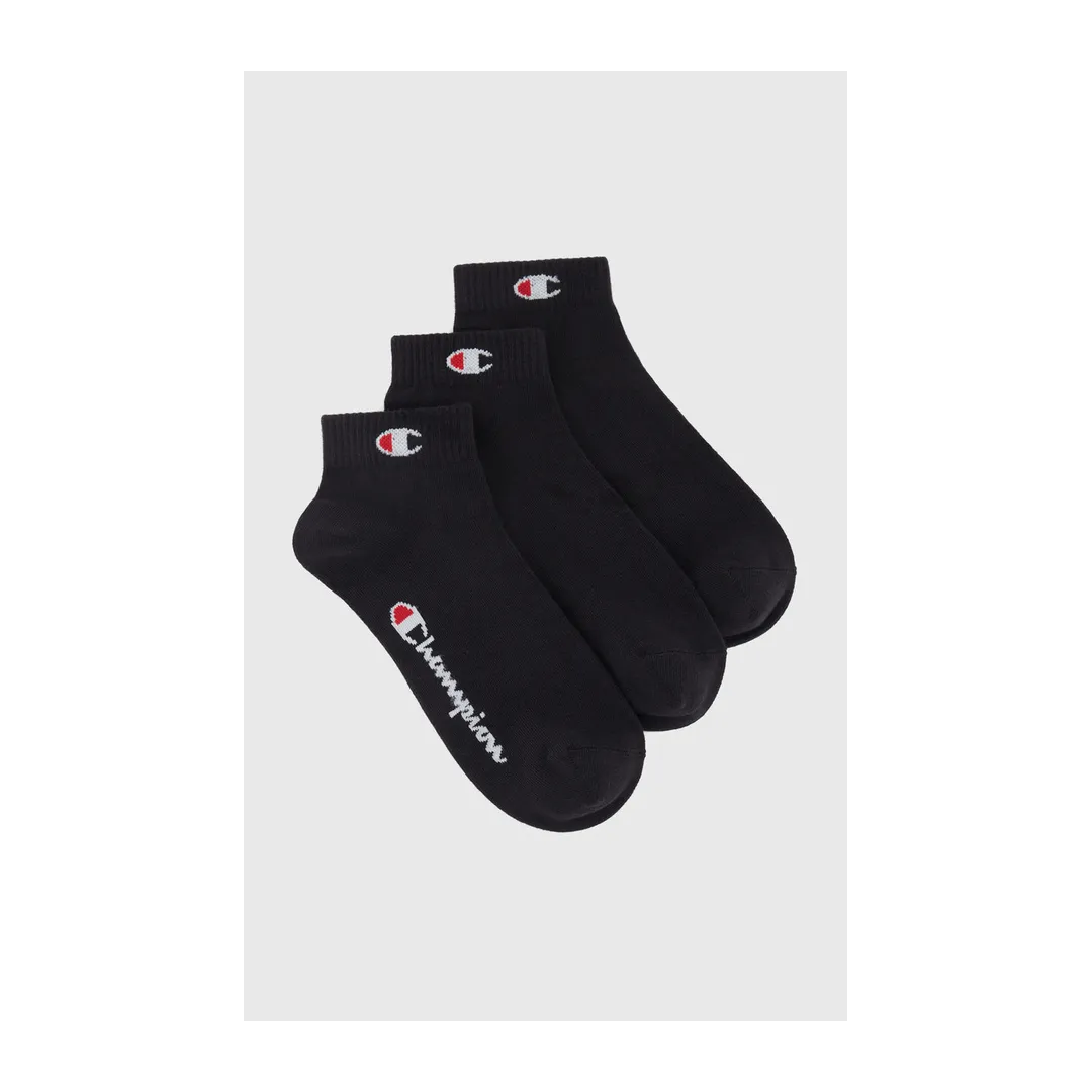 3pk Quarter Socks