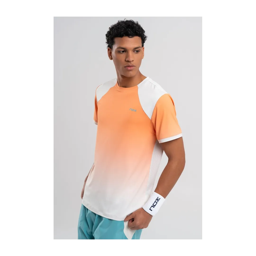 T-SHIRT NOX PRO MOCK ORANGE DEGRADE