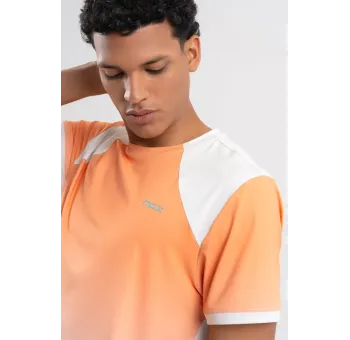 T-SHIRT NOX PRO MOCK ORANGE DEGRADE