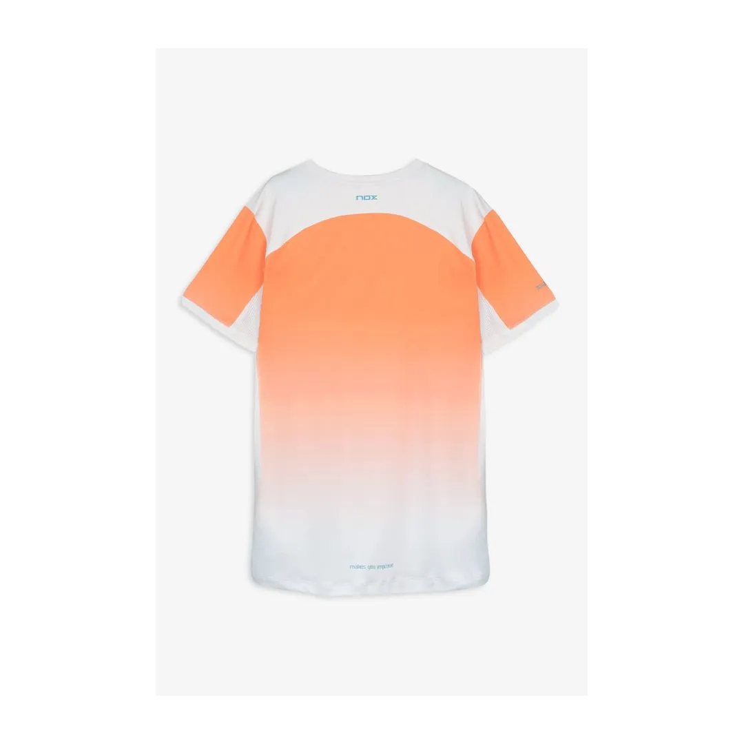 T-SHIRT NOX PRO MOCK ORANGE DEGRADE