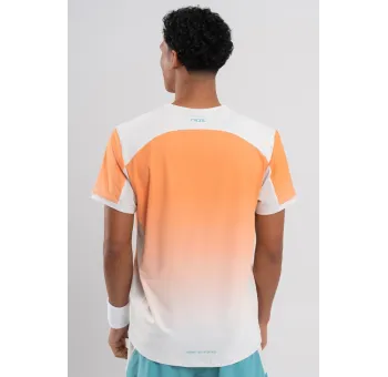 T-SHIRT NOX PRO MOCK ORANGE DEGRADE