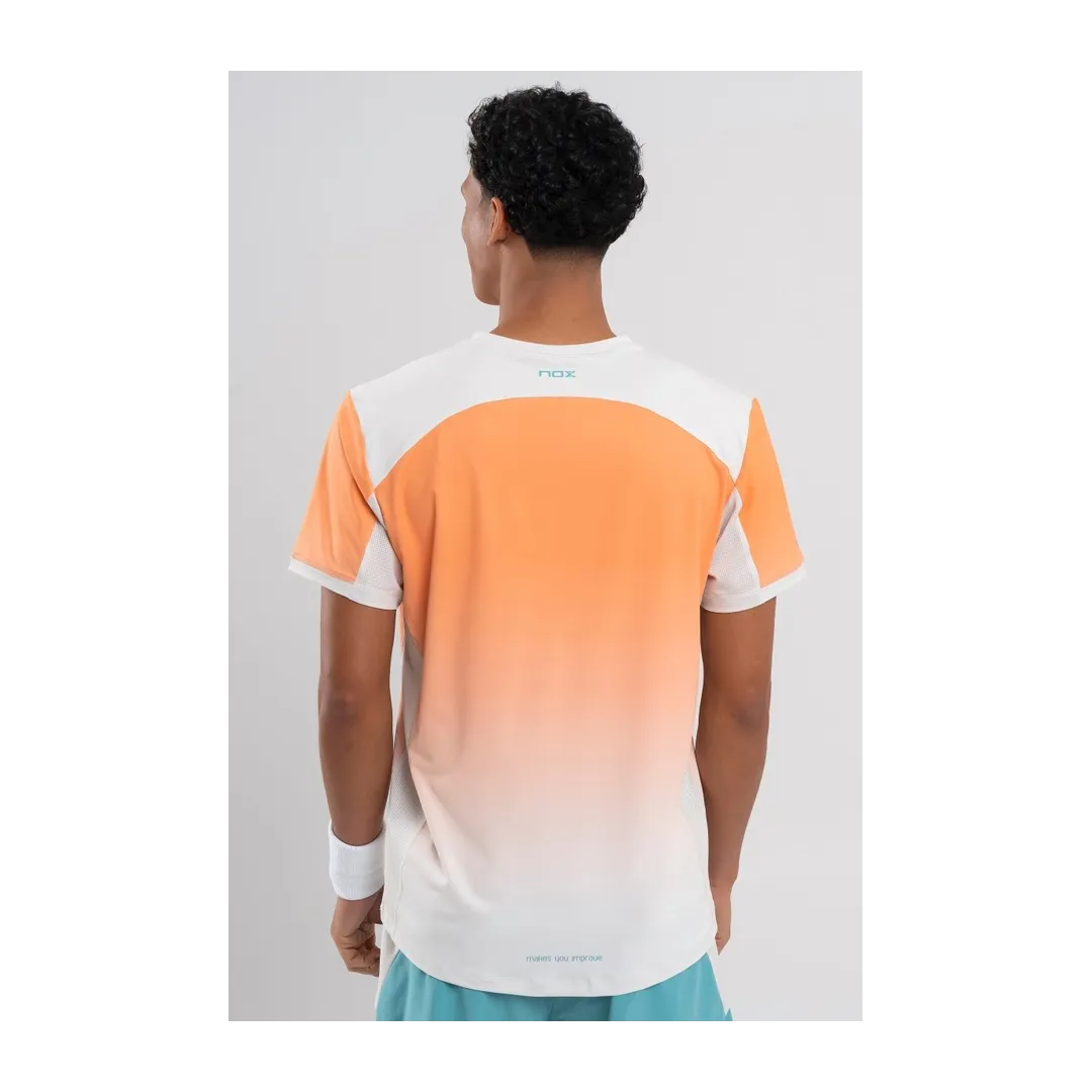 T-SHIRT NOX PRO MOCK ORANGE DEGRADE