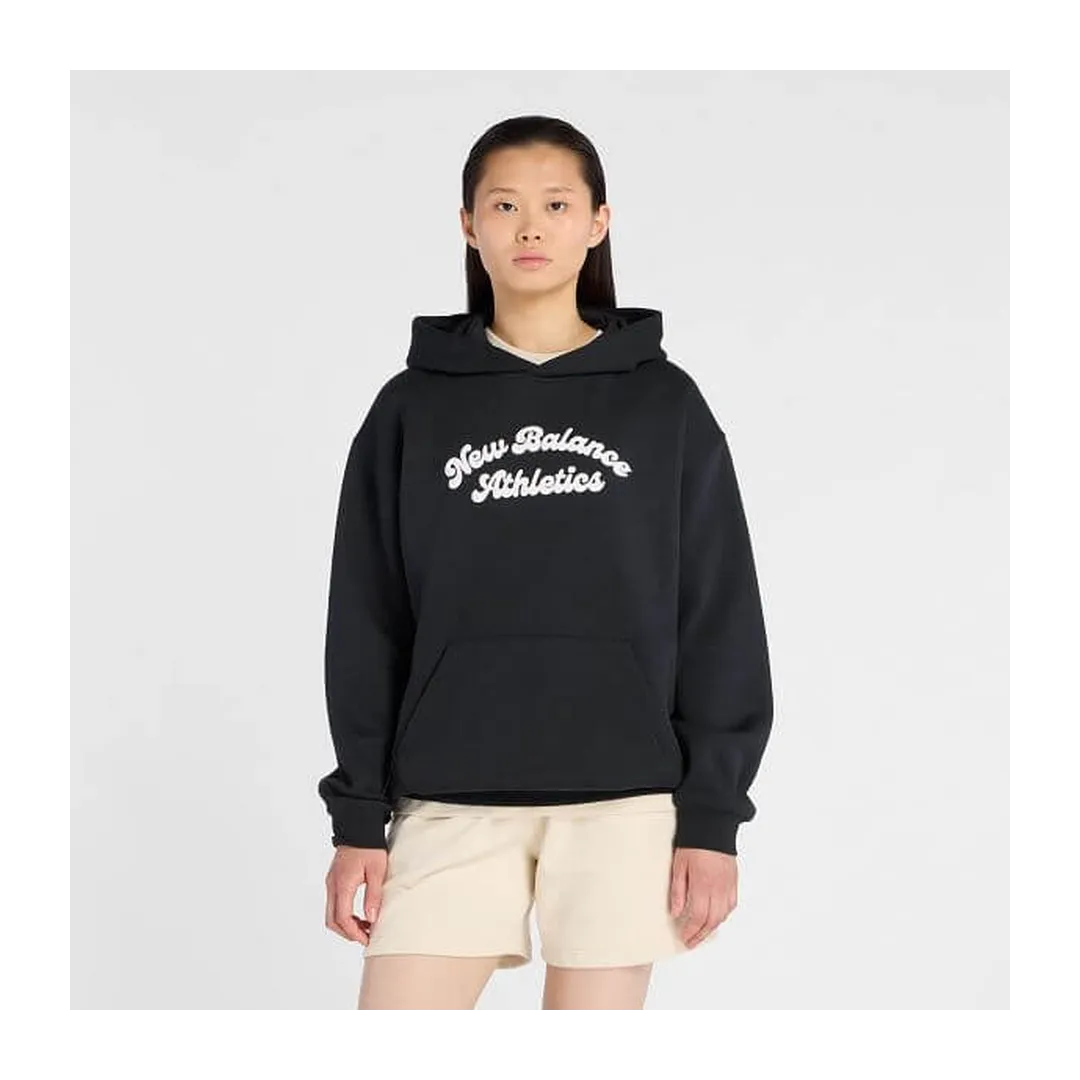 Linear Heritage Fleece Long Hoodie