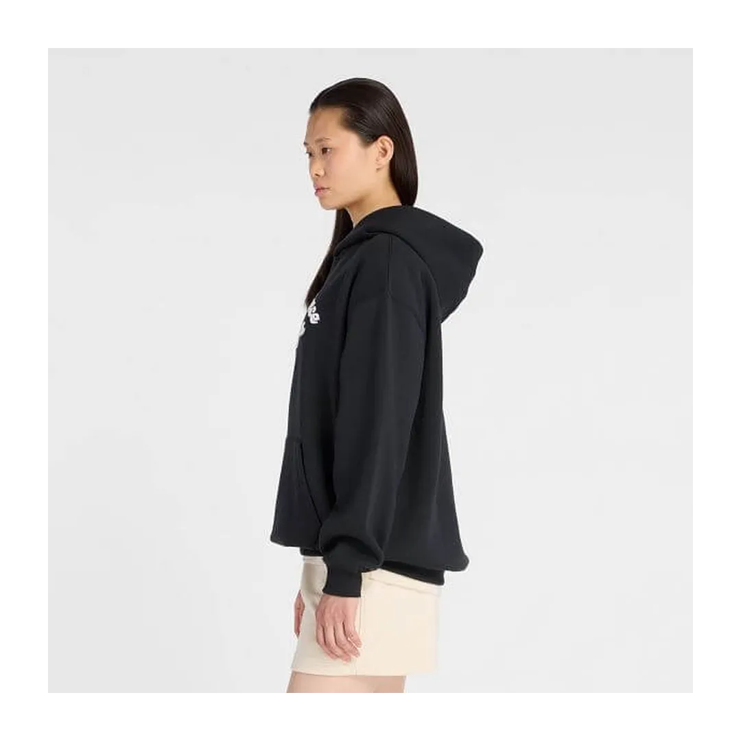 Linear Heritage Fleece Long Hoodie
