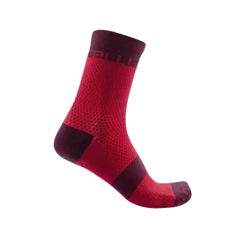 Chaussettes Castelli à Tissage Mesh - Confort et Tenue Excellente