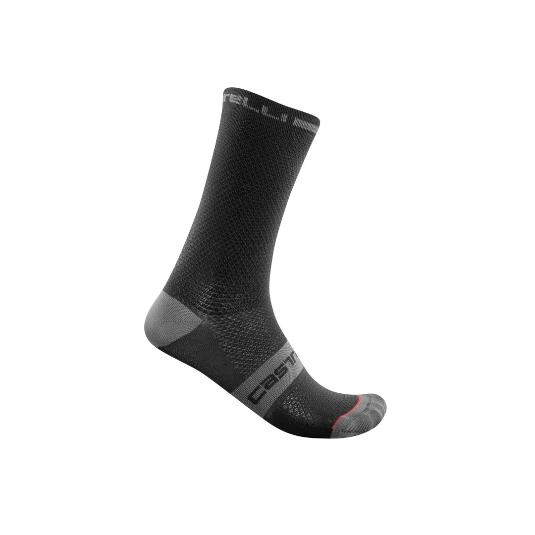 Chaussettes de Cyclisme Castelli Superleggera T 18 pour Hommes