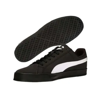 Chaussures Puma Smash Vulc en Noir-Pum