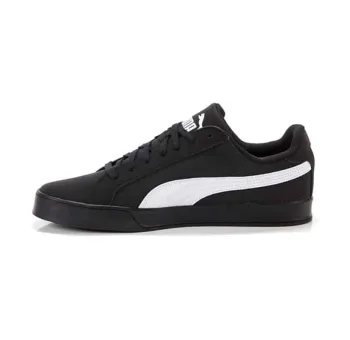 Chaussures Puma Smash Vulc en Noir-Pum