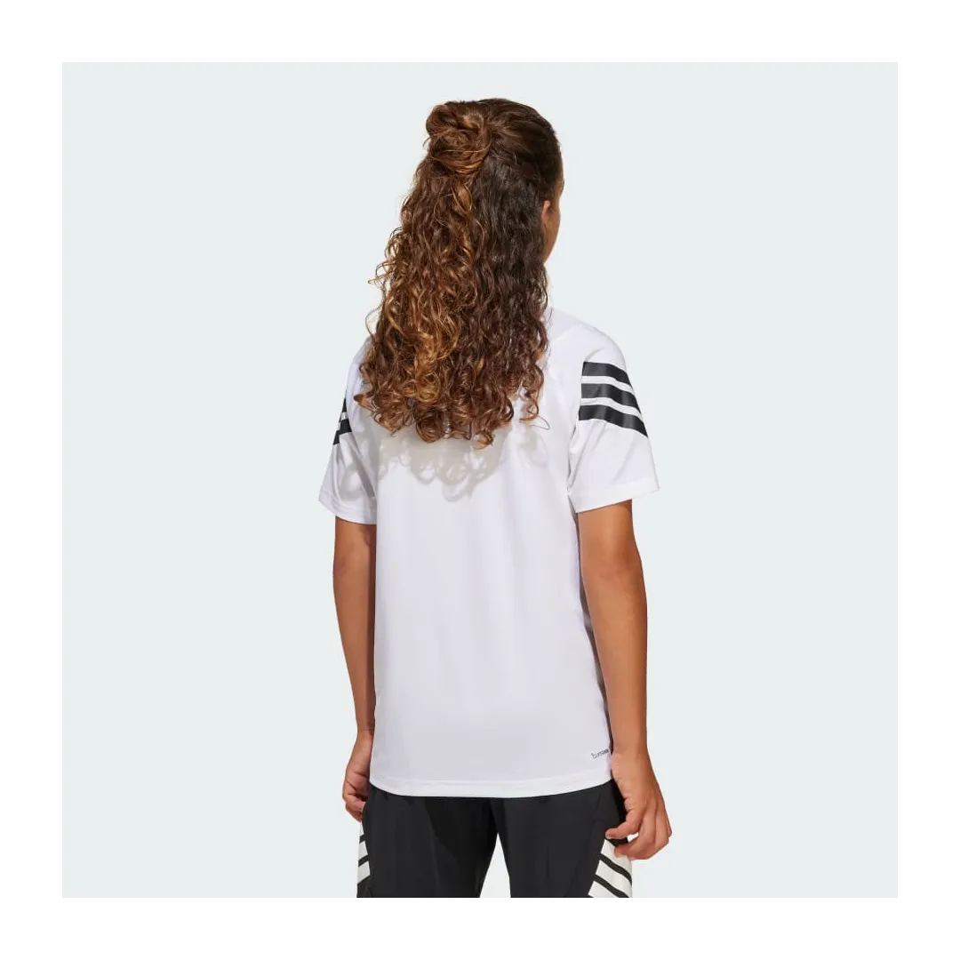 J SPR TEE           WHITEBLACK
