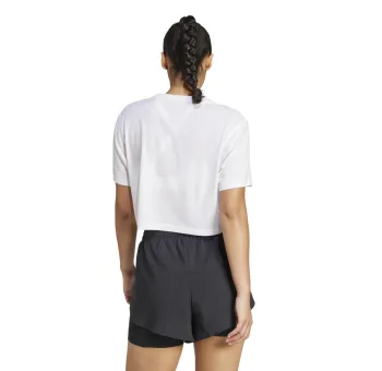 T-shirt WE MIN en blanc