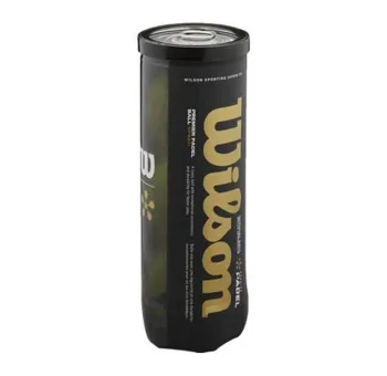 Tube de 3 Balles Wilson Premier Padel Speed - Équipement de Padel de Qualité