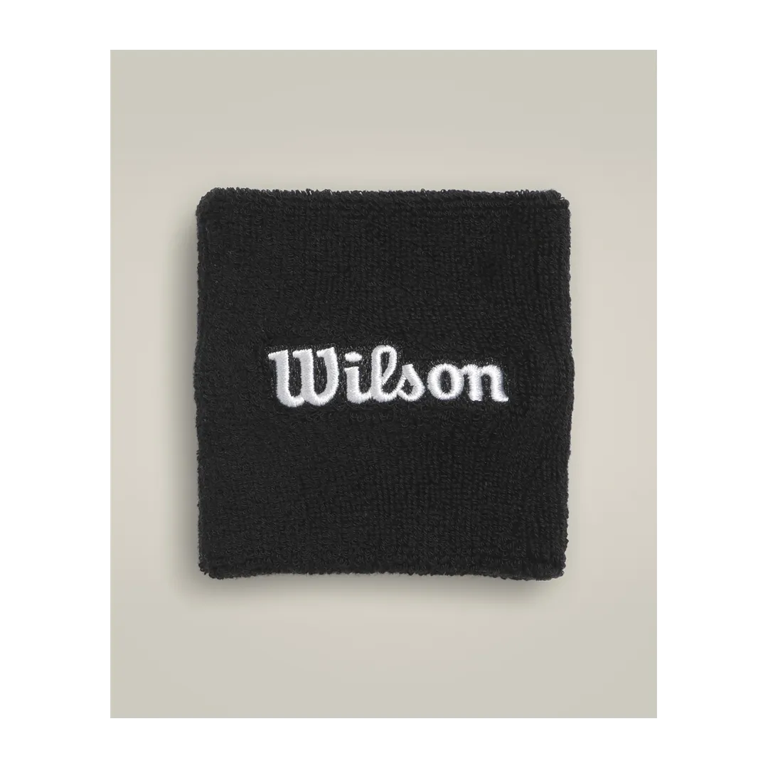 Serres-Poignets Wilson Noir - Accessoires de Sport