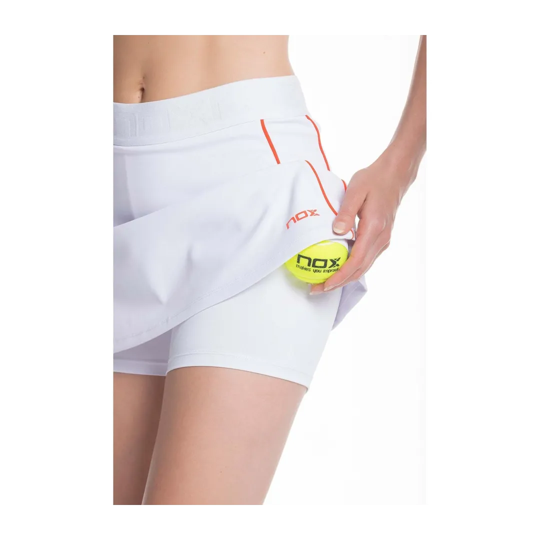 JUPE NOX WHITE TEAM PADEL