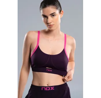 BRASSIERE NOX PADEL PRO DEEP PURPLE