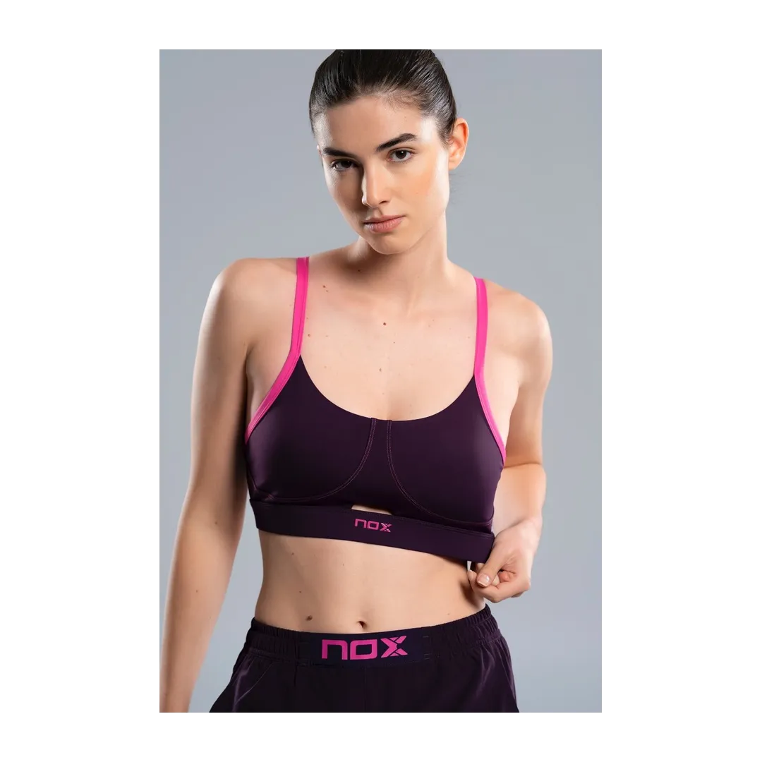 BRASSIERE NOX PADEL PRO DEEP PURPLE