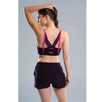 BRASSIERE NOX PADEL PRO DEEP PURPLE