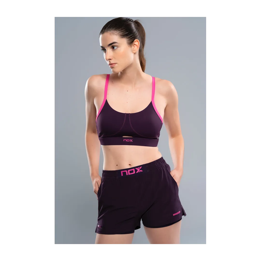 BRASSIERE NOX PADEL PRO DEEP PURPLE