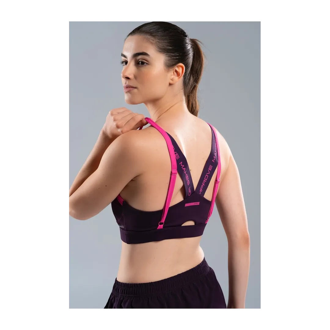 BRASSIERE NOX PADEL PRO DEEP PURPLE