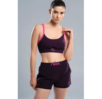 BRASSIERE NOX PADEL PRO DEEP PURPLE
