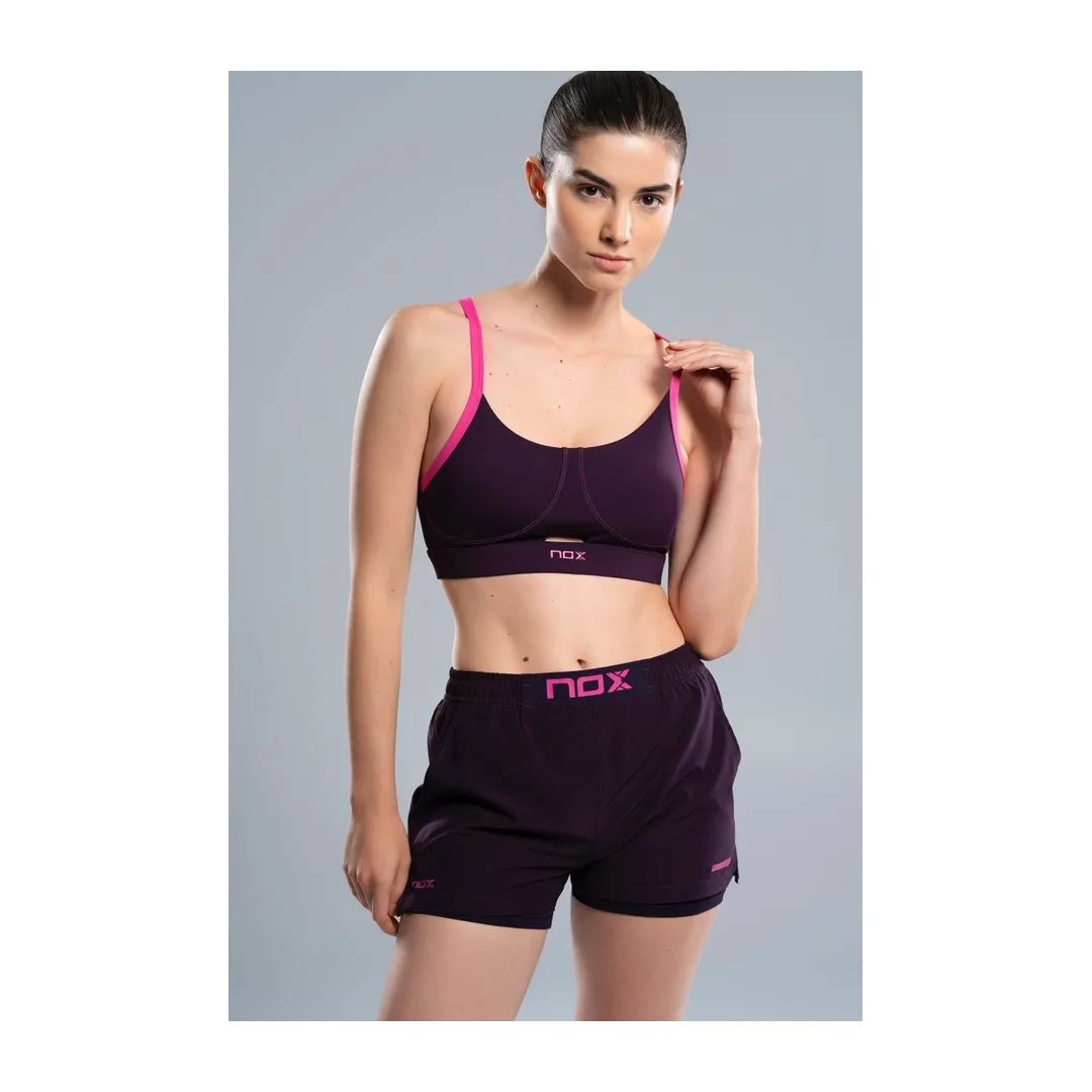 BRASSIERE NOX PADEL PRO DEEP PURPLE