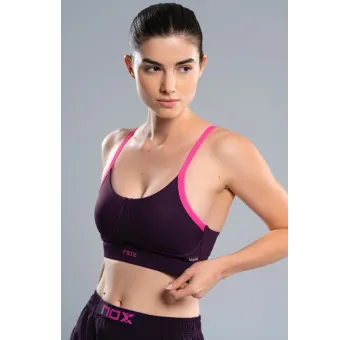 BRASSIERE NOX PADEL PRO DEEP PURPLE