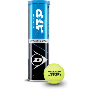 Tubes de 4 Balles de Tennis ATP - Idéal pour Entraînement et Compétition