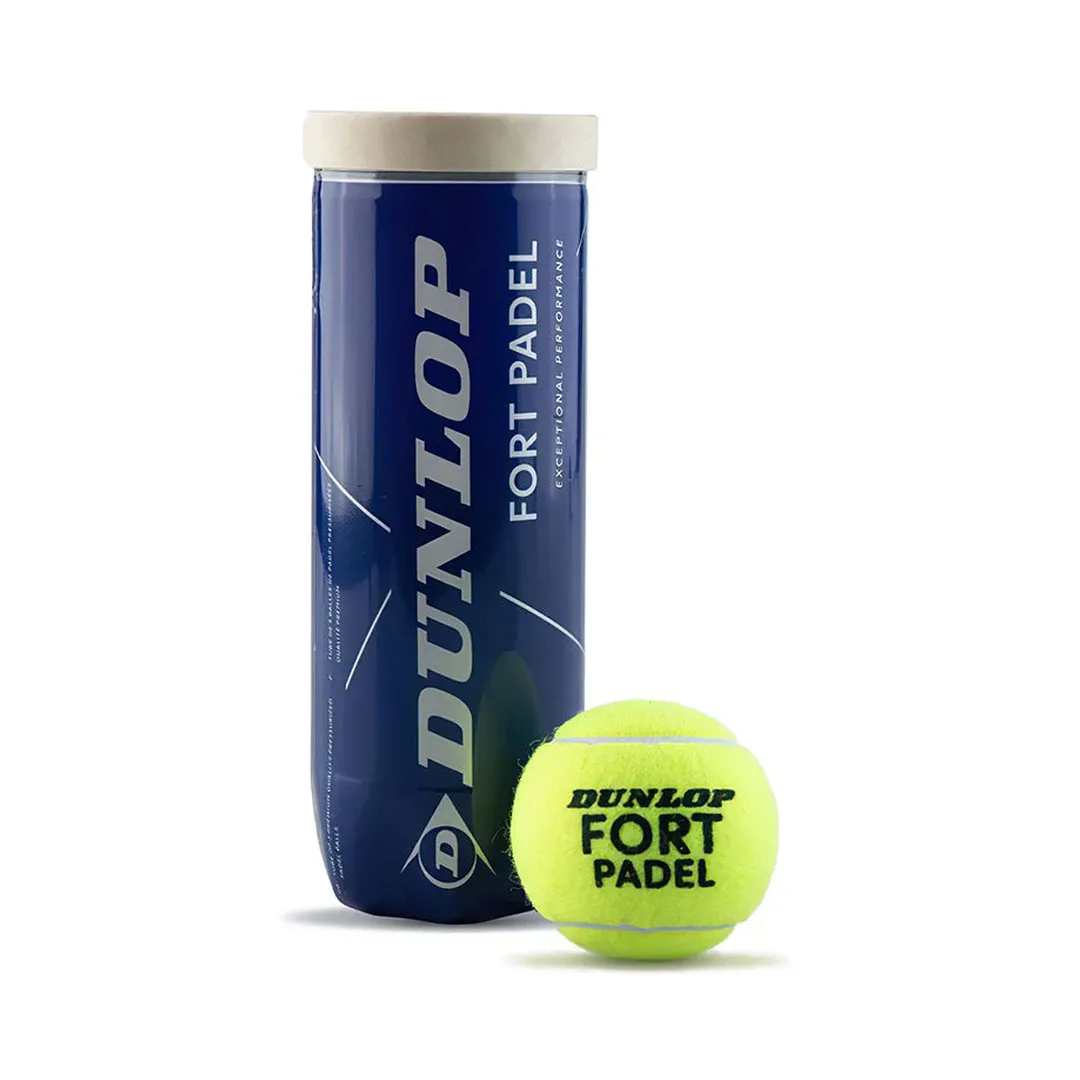 Tubes de 3 Balles Fort Padel - Équipement de Padel de Qualité