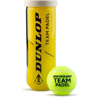 Tubes de 3 Balles Team Padel - Équipement de Sport