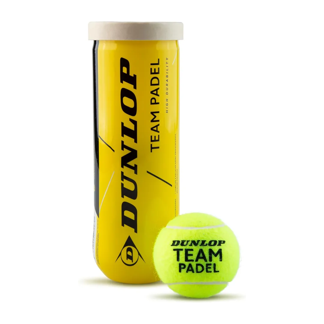 Tubes de 3 Balles Team Padel - Équipement de Sport