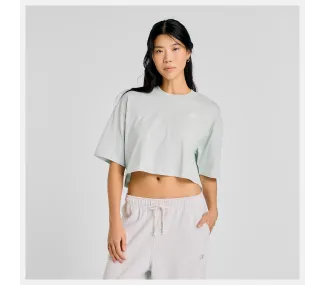 Athletics Flower Oversized Cropped T-Shirt