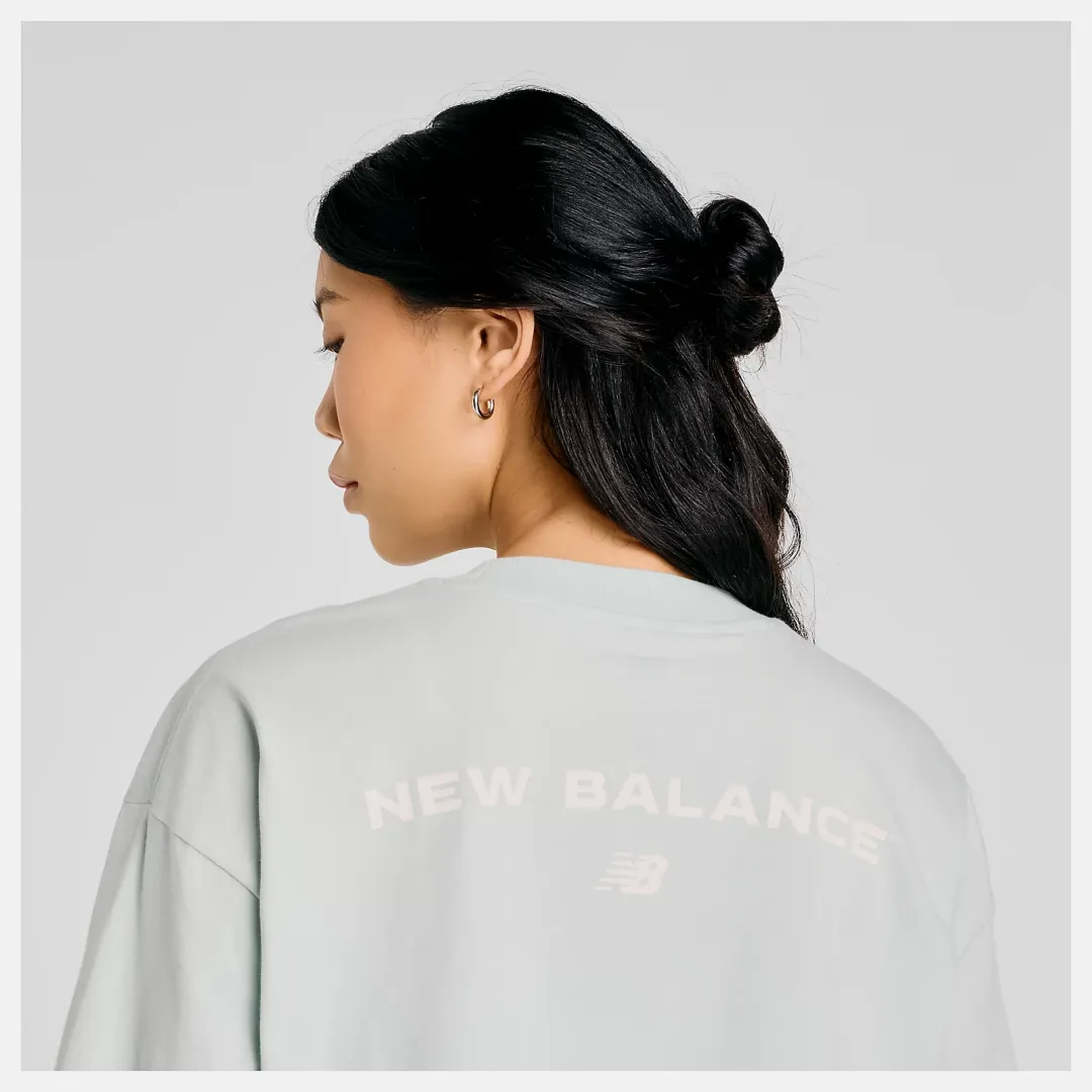 Athletics Flower Oversized Cropped T-Shirt