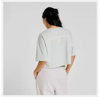 Athletics Flower Oversized Cropped T-Shirt