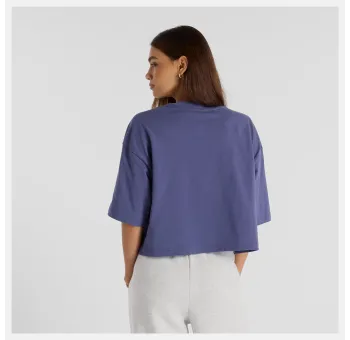 Athletics Flower Oversized Cropped T-Shirt