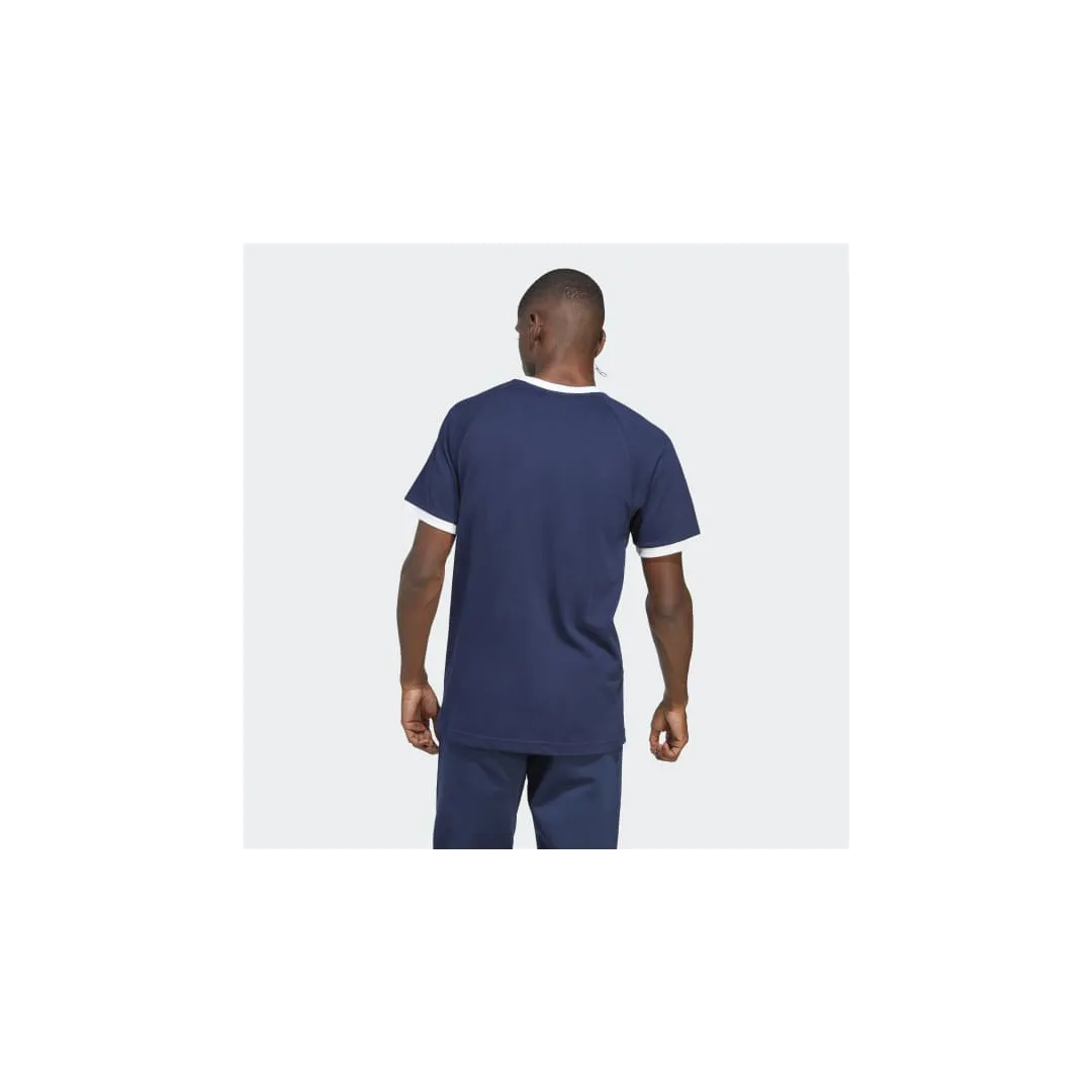 T-shirt 3 bandes Bleu – Classique Adidas