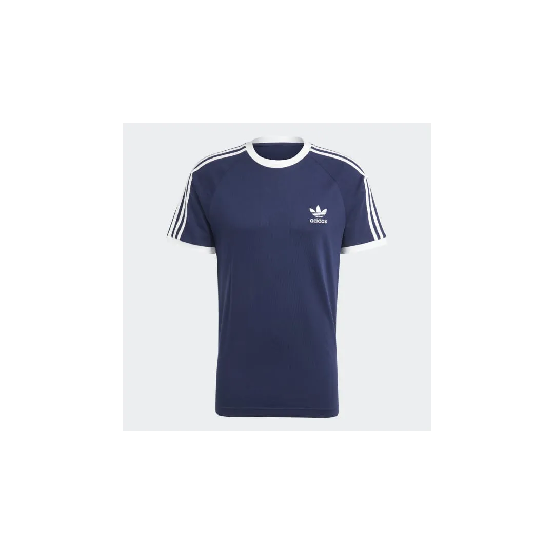 T-shirt 3 bandes Bleu – Classique Adidas