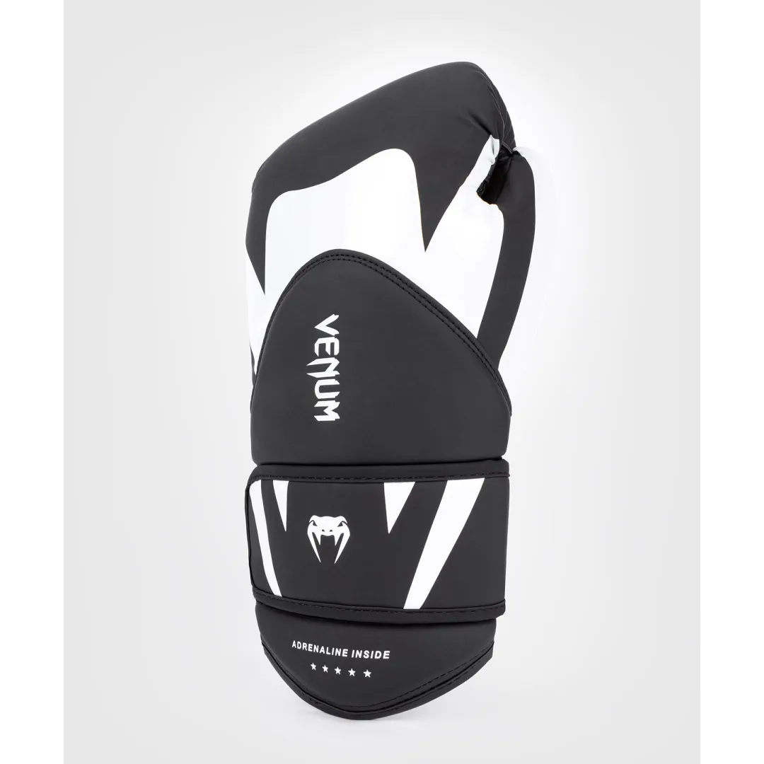 Venum CHALLENGER 4.0 Boxing Gloves - Black/White - High Quality Boxing Gear